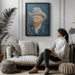 Affiche Autoportrait au chapeau de feutre – Vincent Van Gogh – Image 6