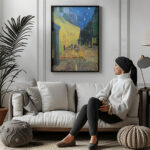 Affiche Terrasse du Café le Soir – Van Gogh (1888) – Image 6