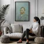 Affiche Autoportrait of Vincent van Gogh – 1889 – Image 6