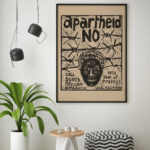 Affiche Apartheid No 1975 – Poster militant contre l’apartheid – Image 8