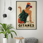 Affiche Vintage Gitanes – Cigarettes de la Régie Française – Image 8