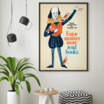 Affiche Vintage – Enjoy Summer More, Read Books (1966) – Image 8
