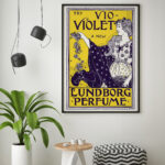 Affiche Vintage Try Vio-Violet – A New Lundborg Perfume – Image 8