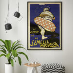 Affiche vintage Michelin – Le coup de la semelle Michelin (1912) – Image 8