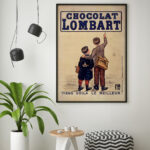 Affiche vintage Chocolat Lombart – Tiens voilà le meilleur (1890) – Image 8