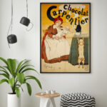Affiche vintage Chocolat Carpentier – Henri Gerbault (1897) – Image 8