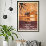 Affiche Messageries Maritimes - Visitez l’Extrême-Orient - 1931 – Image 8