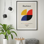 Affiche Bauhaus 1923 – Quarter Circles Ausstellung – Image 8