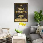 Affiche Dire Straits Arco Arena – Concert du 30 janvier 1992 – Image 9