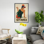 Affiche Vintage Gitanes – Cigarettes de la Régie Française – Image 9