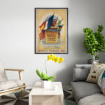 Affiche Vintage Crédit Foncier d’Algérie et de Tunisie 1920 – Image 9