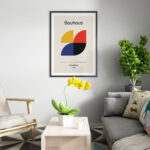 Affiche Bauhaus 1923 – Quarter Circles Ausstellung – Image 9