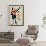 Affiche Vintage – Enjoy Summer More, Read Books (1966) – Image 10