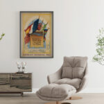 Affiche Vintage Crédit Foncier d’Algérie et de Tunisie 1920 – Image 10