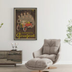 Affiche Vintage Quadrilette Peugeot 1925 – Image 10
