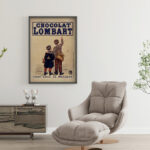 Affiche vintage Chocolat Lombart – Tiens voilà le meilleur (1890) – Image 10