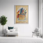 Affiche Vintage Crédit Foncier d’Algérie et de Tunisie 1920 – Image 11