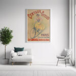 Affiche vintage Centaur Cycles – Paris (1898) – Image 11