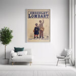Affiche vintage Chocolat Lombart – Tiens voilà le meilleur (1890) – Image 11