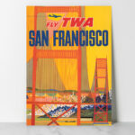 Vintage - Aviation - San Francisco Fly TWA