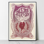 Affiche Deep Purple 1968 Algérie Dzeco
