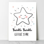Affiche décorative chambre bébé