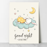 affiche décorative chambre bébé