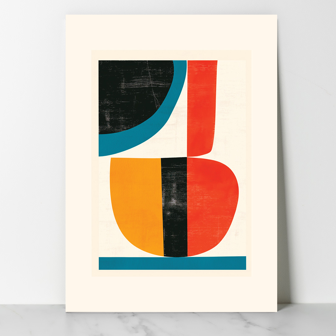 Main affiche scandinave minimaliste – Nordic Design