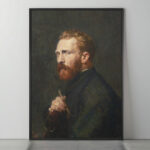 Affiche John Russell's Portrait of Vincent van Gogh – 1886