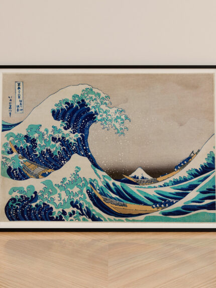 Affiche The Great Wave – estampe japonaise de Hokusai