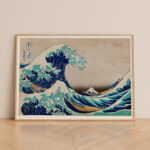 Affiche The Great Wave – estampe japonaise de Hokusai – Image 4