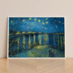 Affiche La Nuit étoilée – Vincent Van Gogh 1888 – Image 5