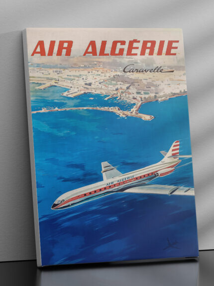 Affiche vintage Algérie collection Dzeco Art