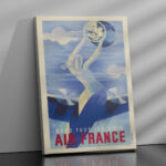 Affiche Air France – Dans tous les ciels – Roger de Valerio – Image 4