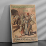 Affiche vintage Algérie collection Dzeco Art