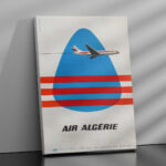 Affiche vintage Algérie collection Dzeco Art