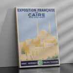 Affiche Le Caire – Exposition Française 1929 – Parc Gezireh – Image 2