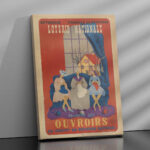 Affiche vintage Loterie Nationale 20e Tranche – 1942 – Image 3