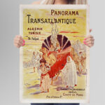 Affiche vintage Algérie collection Dzeco Art