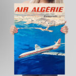 Affiche vintage Algérie collection Dzeco Art
