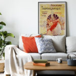 Affiche vintage Algérie collection Dzeco Art