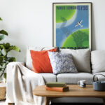 Affiche Air France Paris Londres 1h30 – Le confort qui va vite 1936 – Image 4