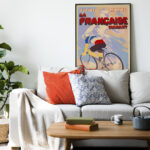 Affiche vintage La Française Diamant – 8 fois Champion de France – Image 5