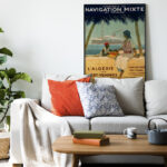 Affiche vintage Algérie collection Dzeco Art