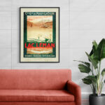 Affiche Lac Léman Suisse – Cie Gle de Navigation – Image 5