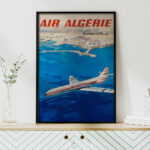 Affiche vintage Algérie collection Dzeco Art
