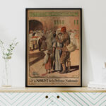 Affiche vintage Algérie collection Dzeco Art