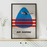 Affiche vintage Algérie collection Dzeco Art