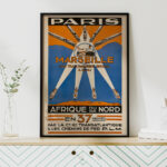 Affiche Vintage Paris – Marseille – Afrique du Nord 1930 | PLM – Image 5