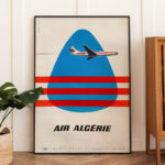 Affiche vintage Algérie collection Dzeco Art